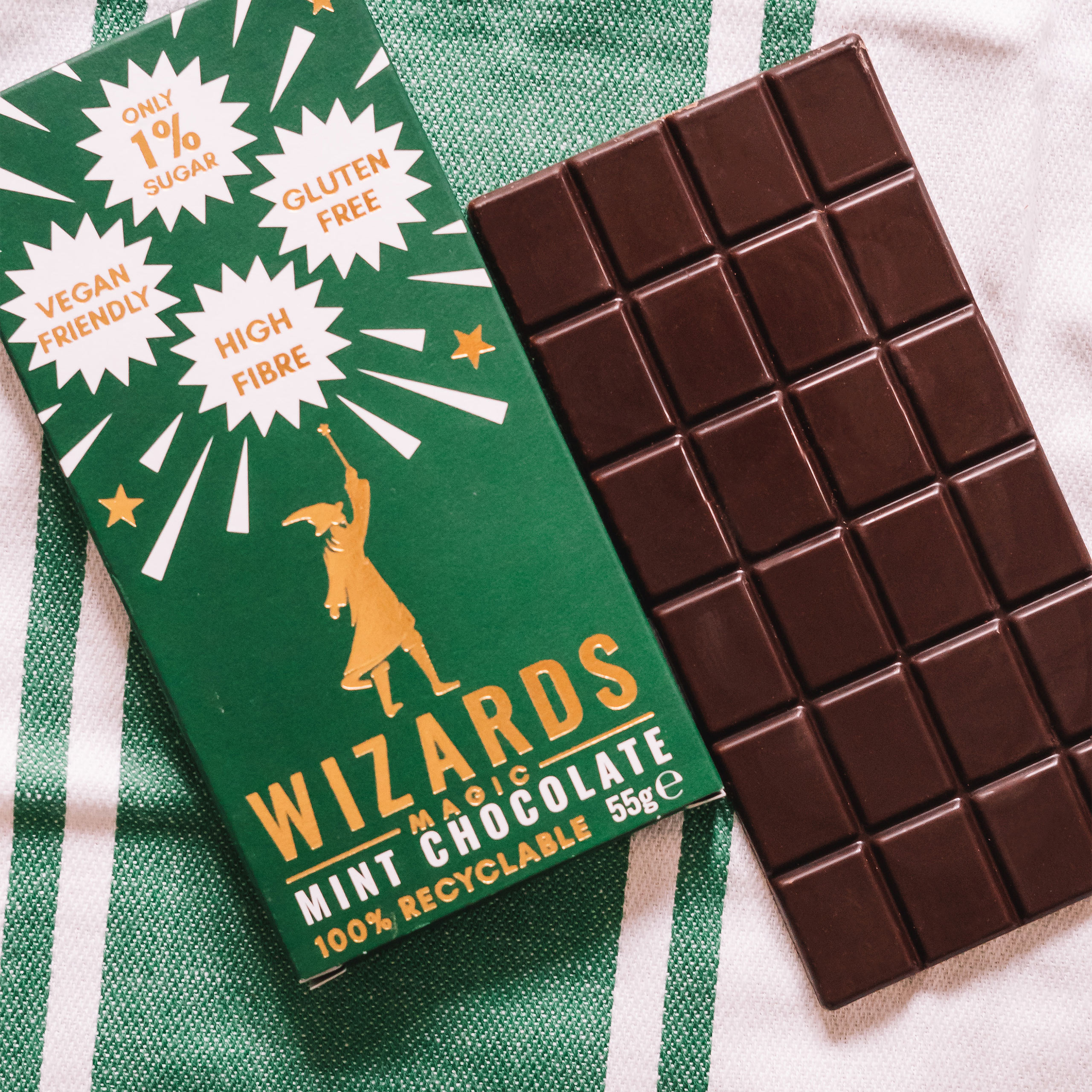 Wizards Magic - Mint Schokolade 12 Tafeln