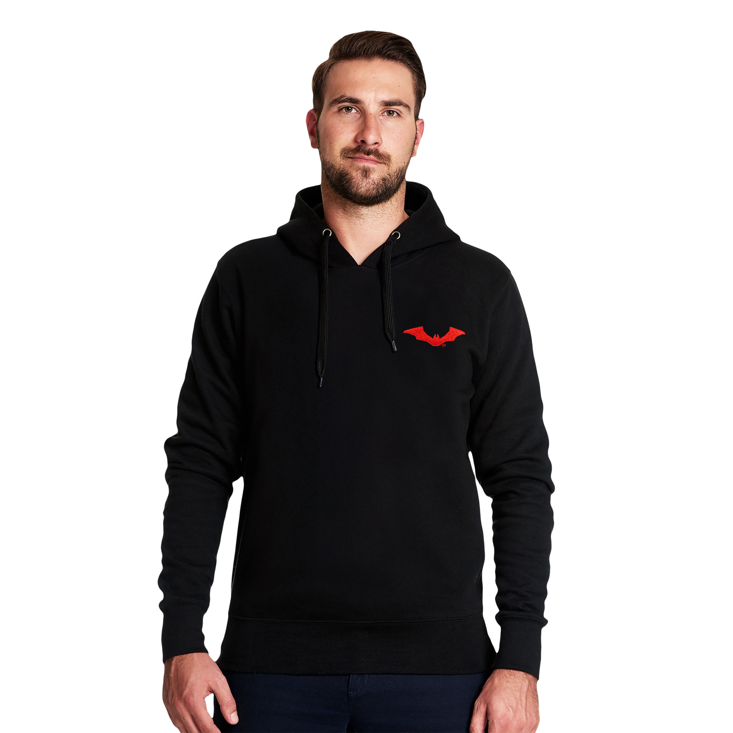 The Batman Logo Hoodie schwarz