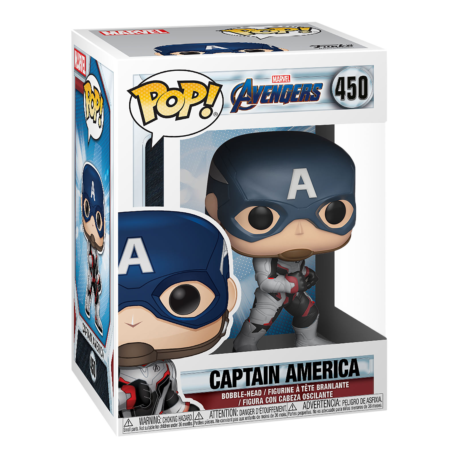 Avengers - Captain America Endgame Funko Pop Wackelkopf-Figur