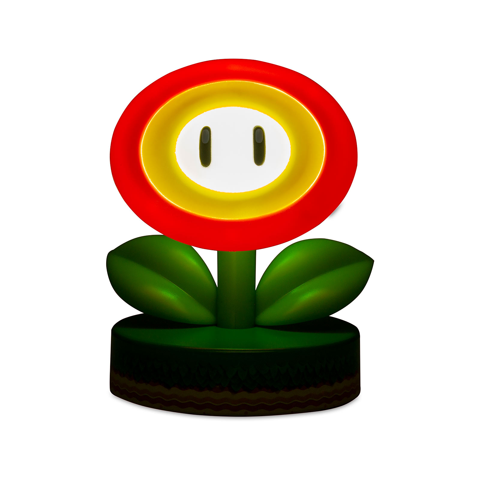 Super Mario - Feuerblume Icons 3D Tischlampe