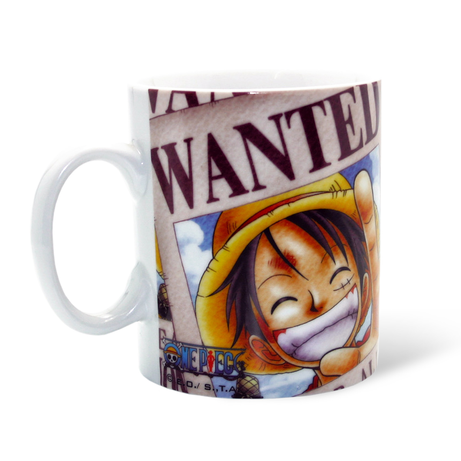 One Piece - Wanted Monkey D. Ruffy Tasse