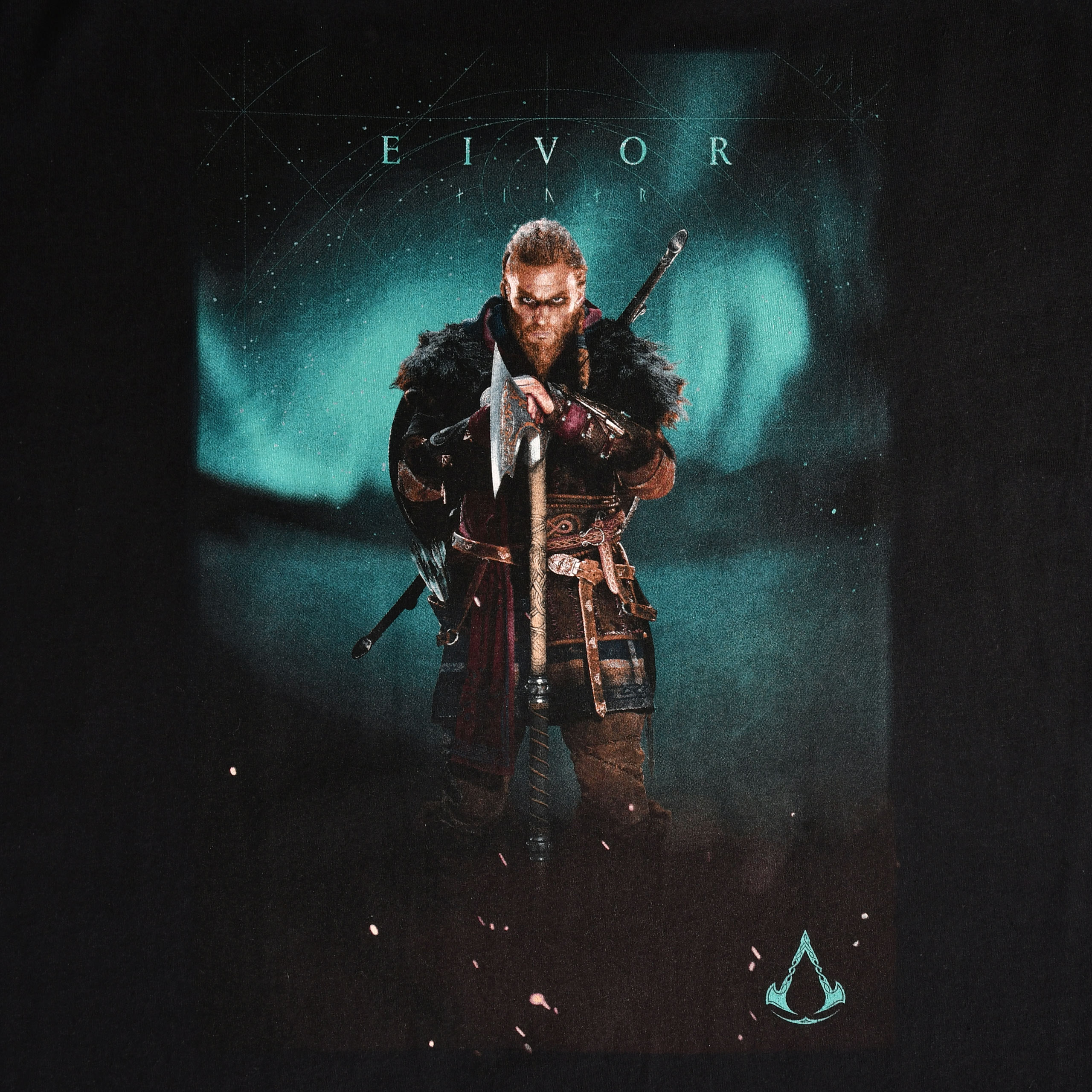 Assassin's Creed - Eivor Valhalla T-Shirt schwarz