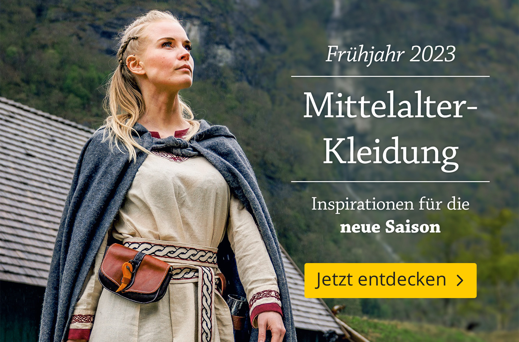Mittelalterkleidung 2023 - Inspirationen für die neue Saison