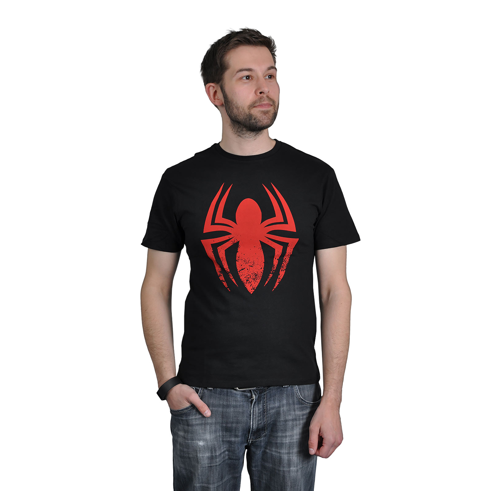 Spider-Man - Amazing Logo T-Shirt schwarz