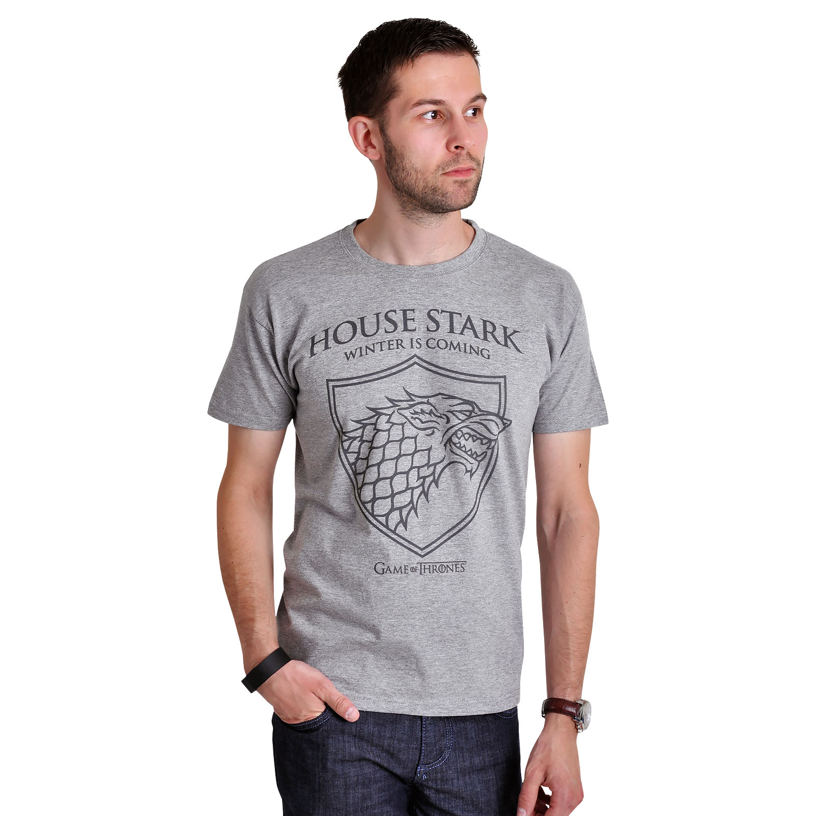 Game of Thrones - Schattenwolf T-Shirt grau
