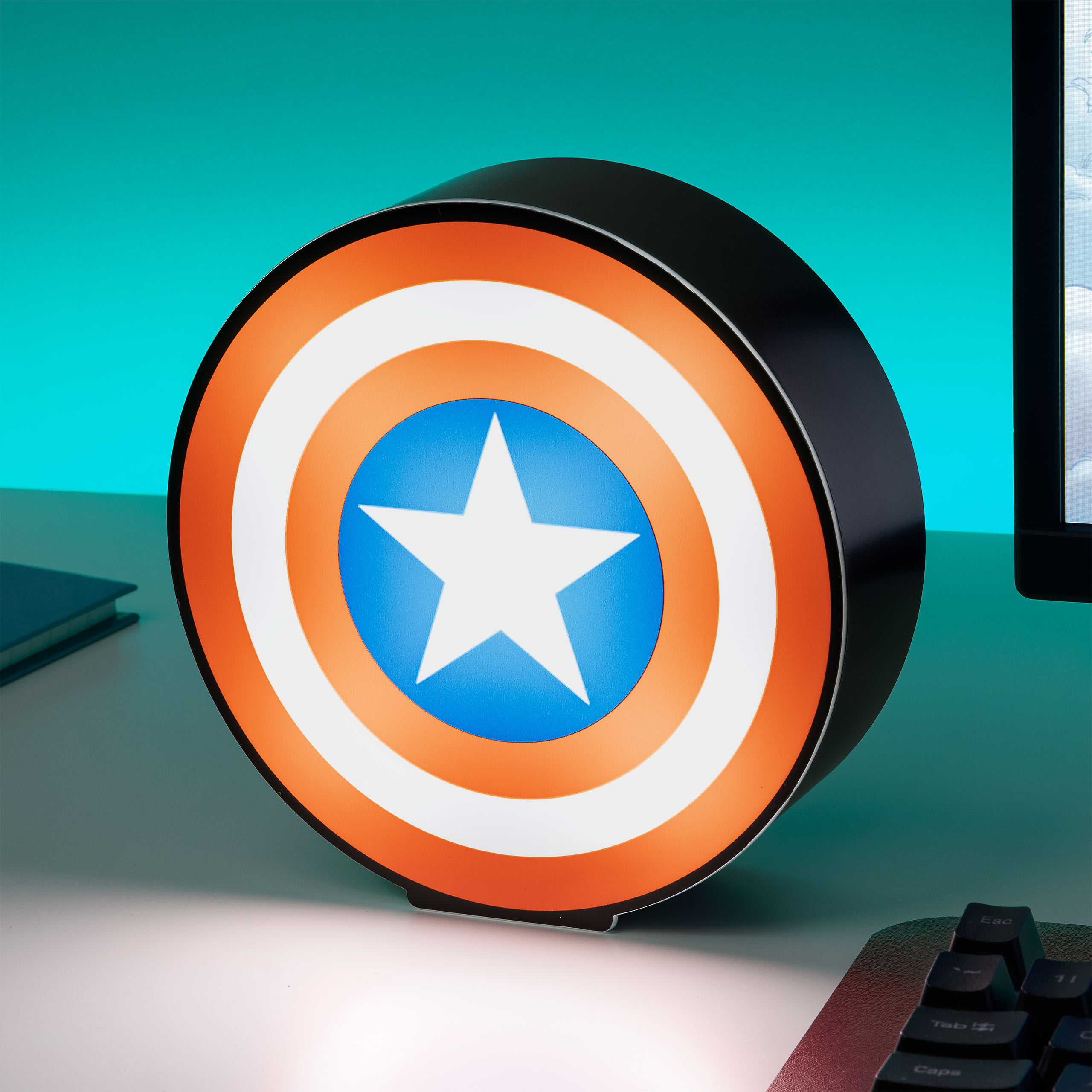 Captain America - Shield Tischlampe