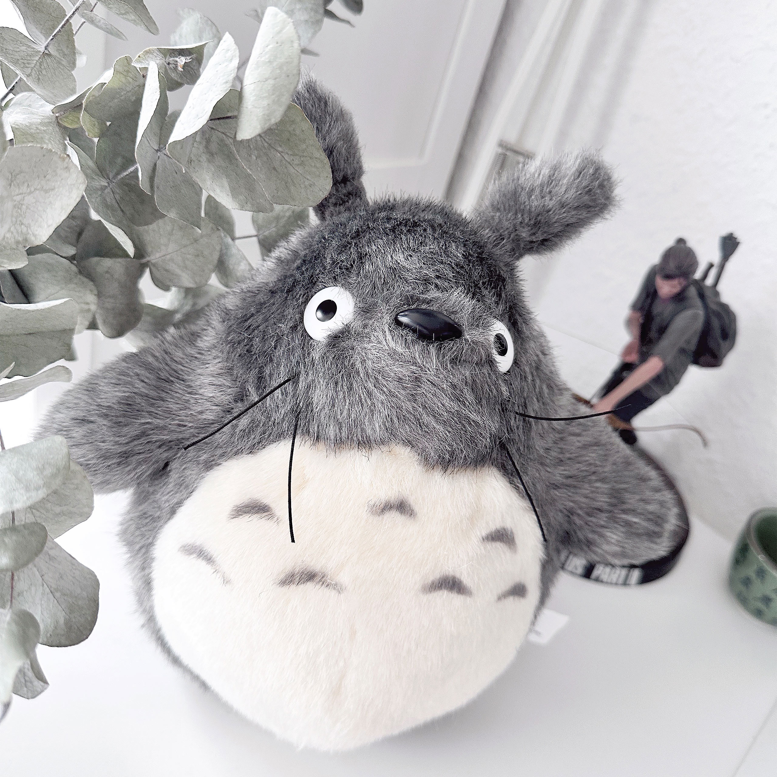 Totoro Plüsch Figur grau