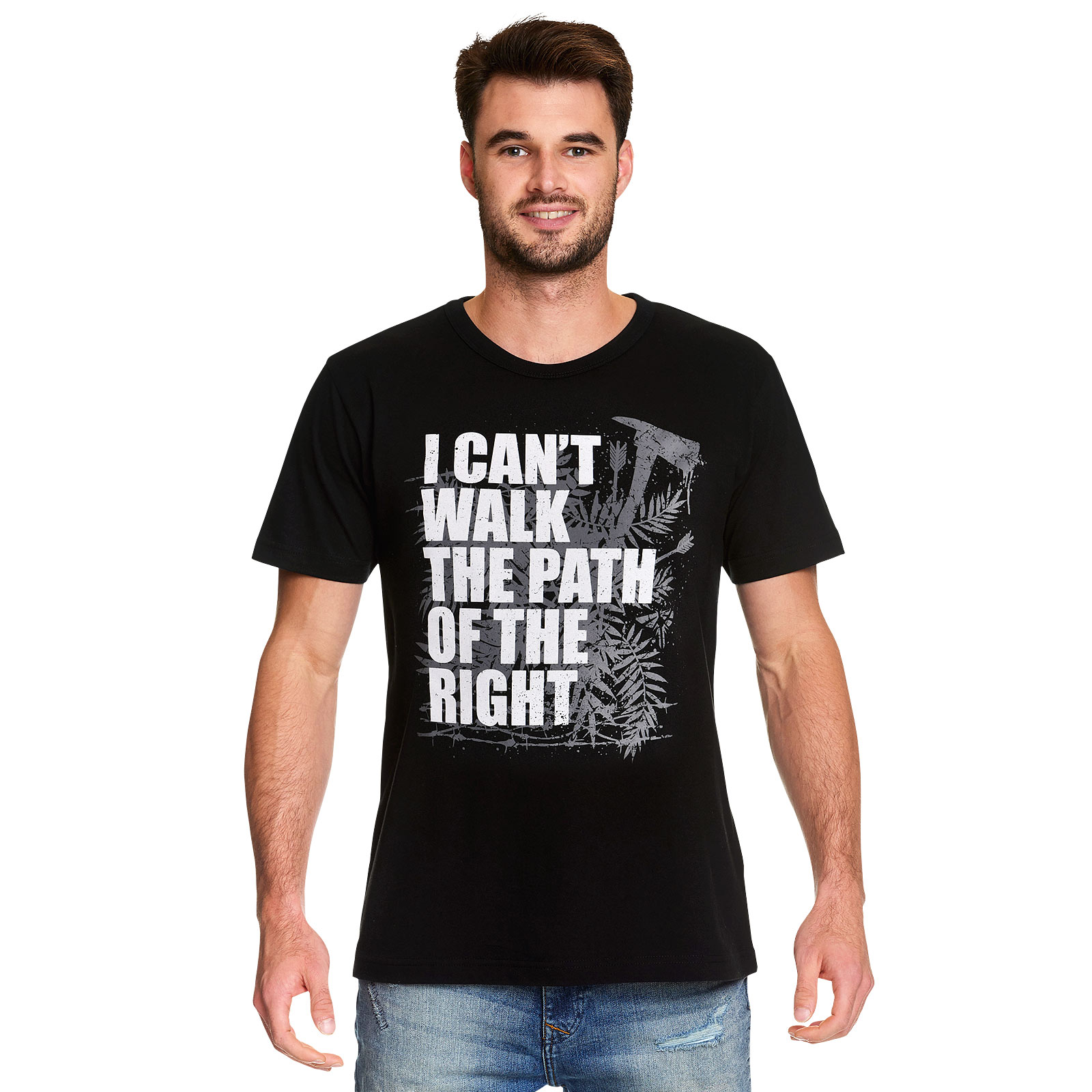 Path of the Right T-Shirt für The Last of Us Fans schwarz