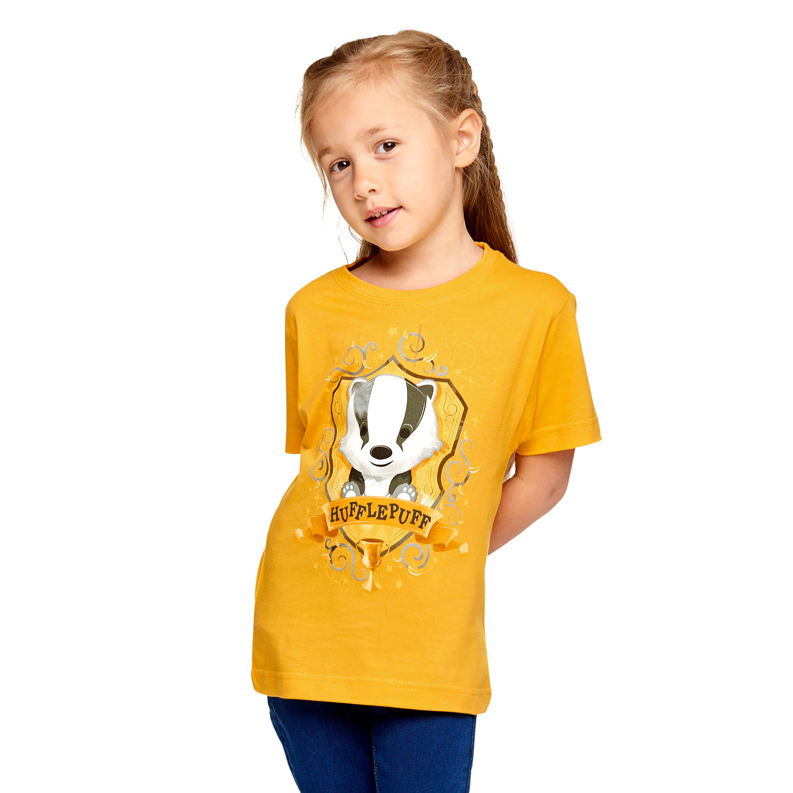 Harry Potter - Magical Hufflepuff T-Shirt Kinder gelb