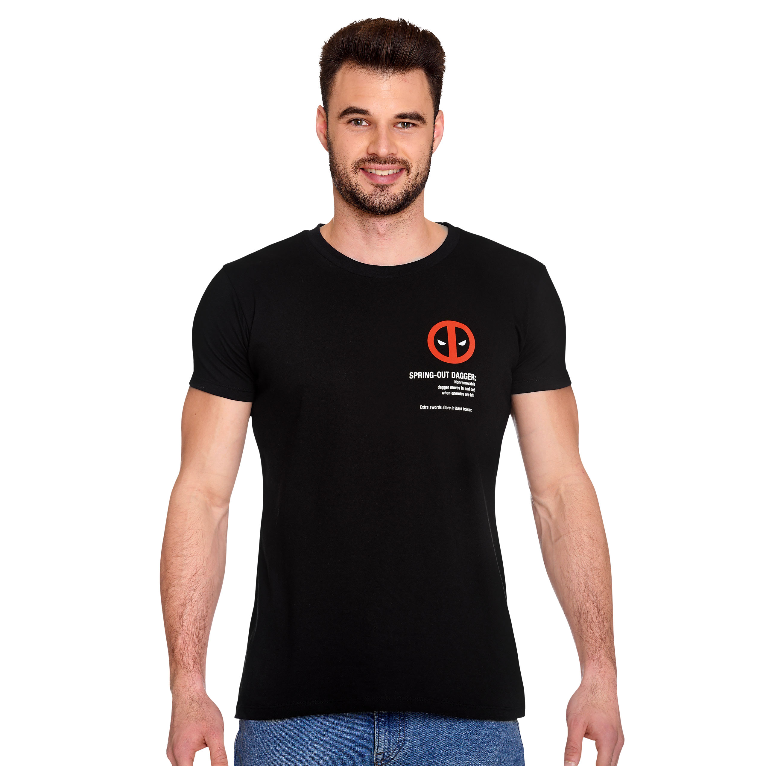 Deadpool - Wanted T-Shirt schwarz