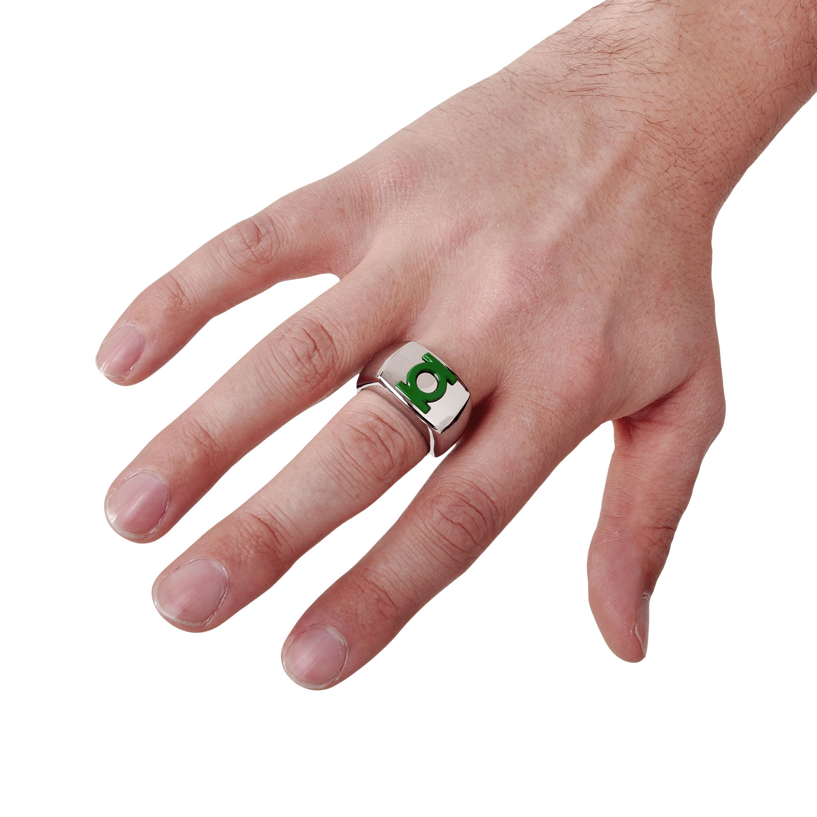 Green Lantern - Logo Ring grün