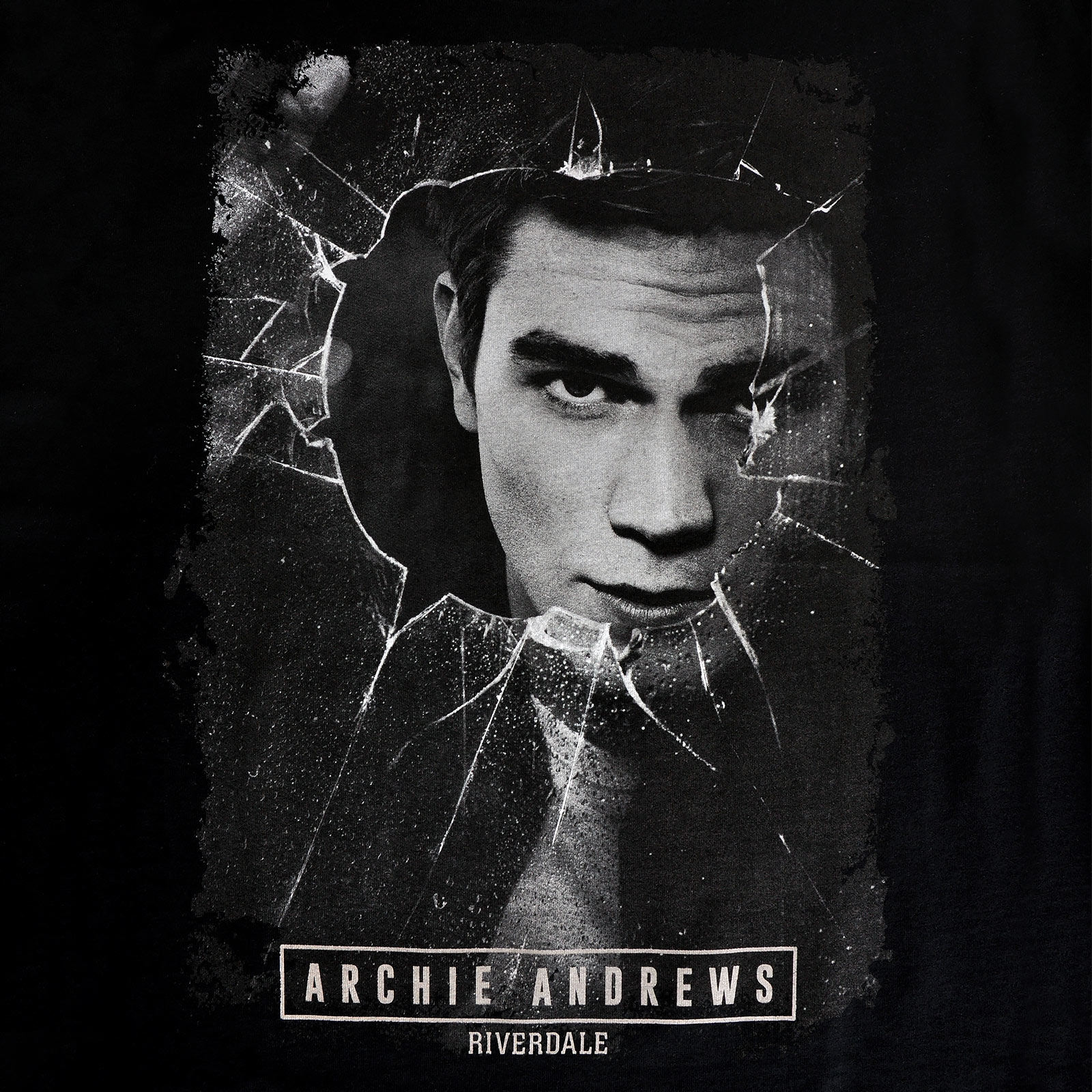 Riverdale - Archie Andrews Broken Glass T-Shirt schwarz