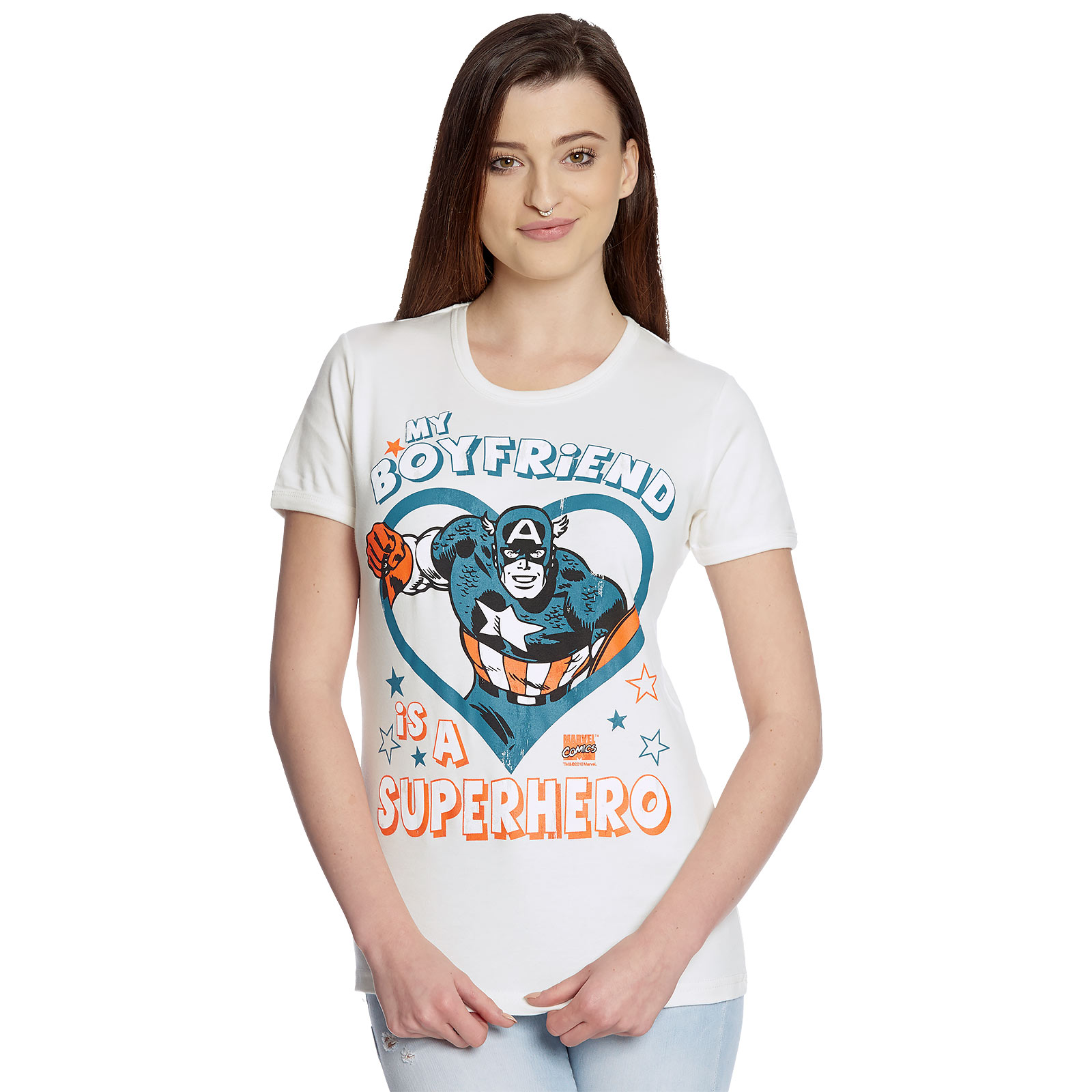 Marvel - My Boyfriend is a Superhero T-Shirt