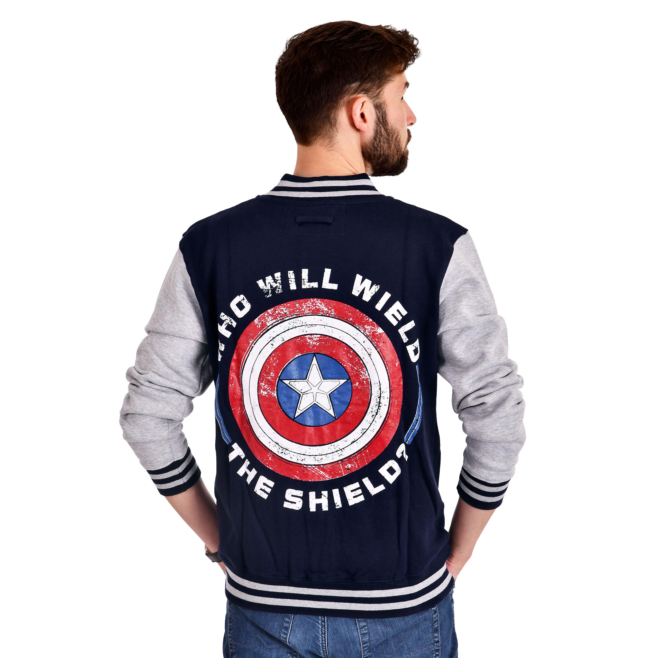 Marvel - Who Will Wield The Shield College Jacke