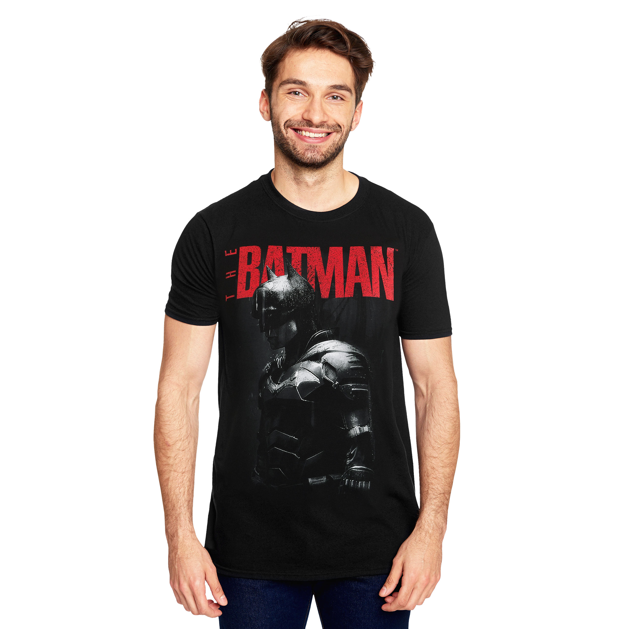 The Batman - Standing In The Rain T-Shirt schwarz