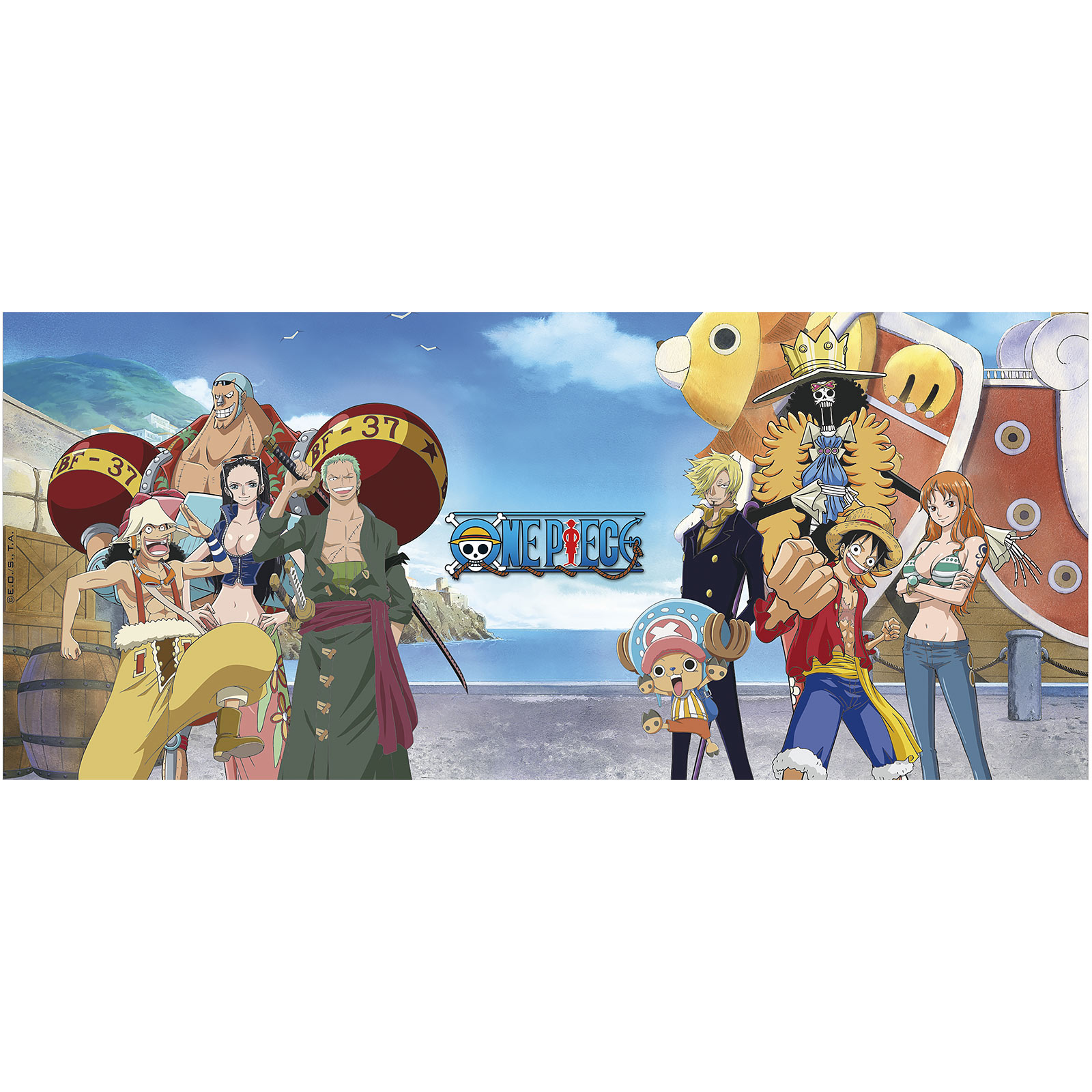 One Piece - Ruffys Crew Tasse