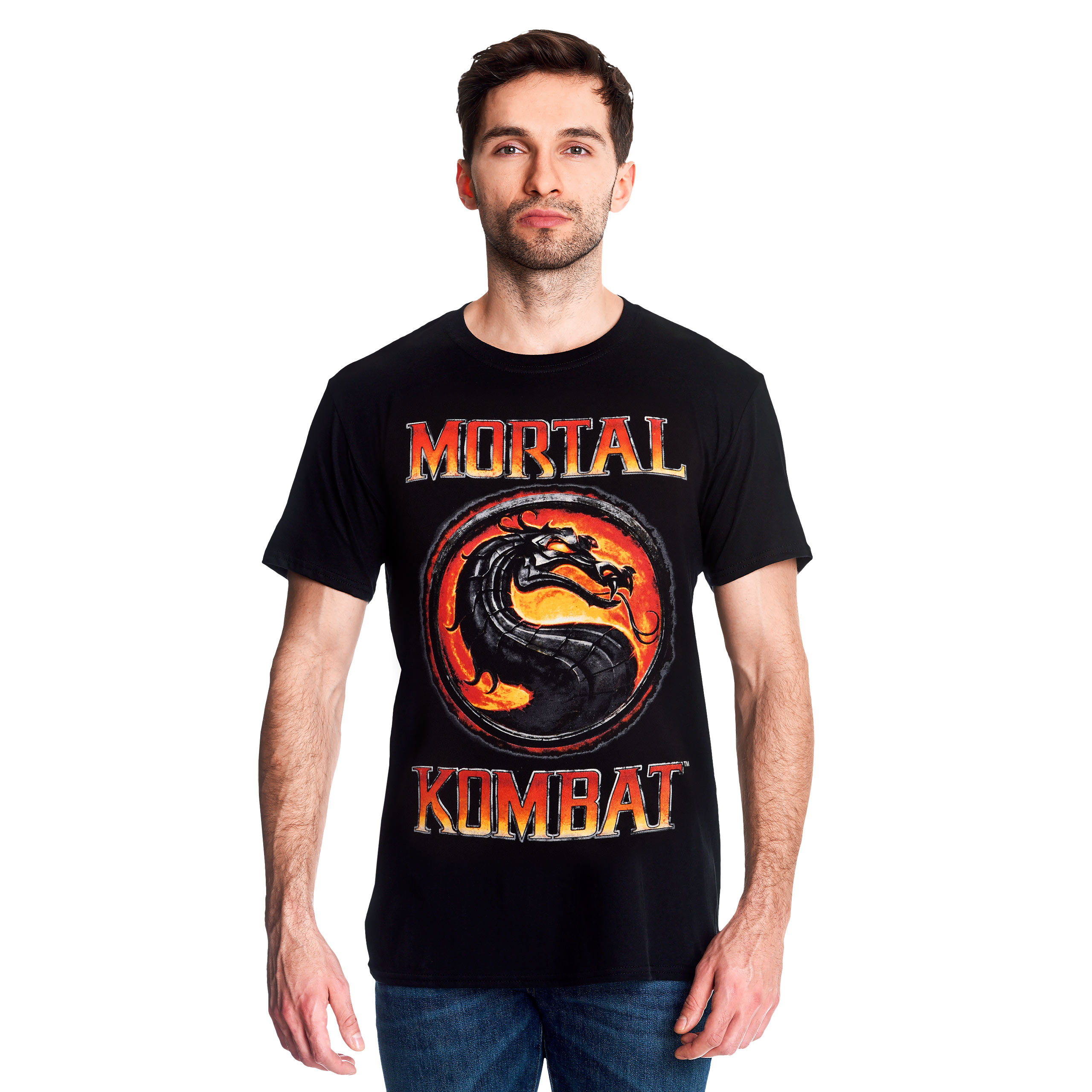 Mortal Kombat - Logo T-Shirt schwarz