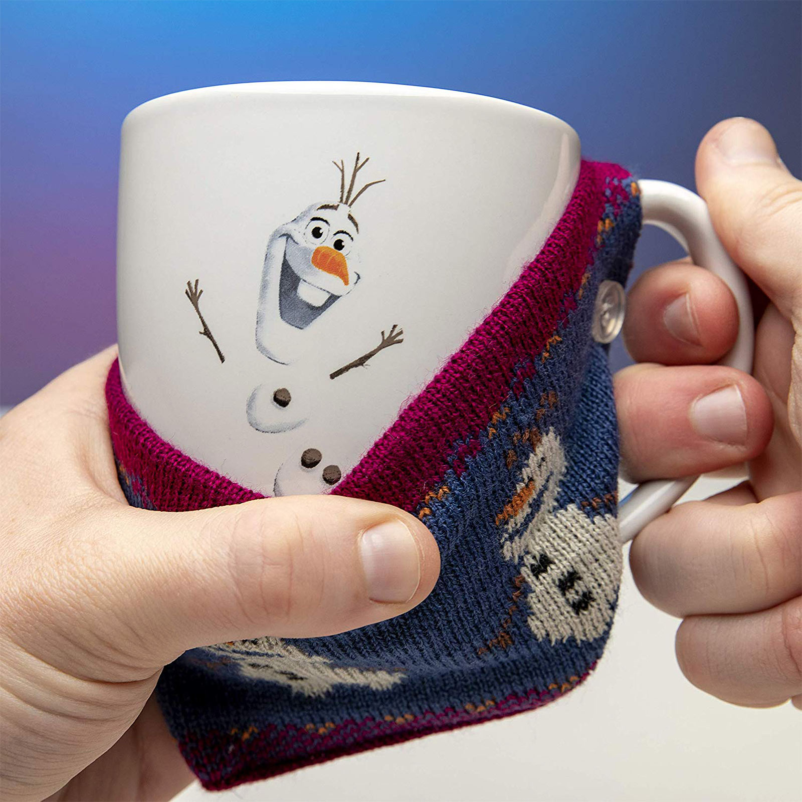 Frozen - Olaf Tasse mit Tassenwärmer