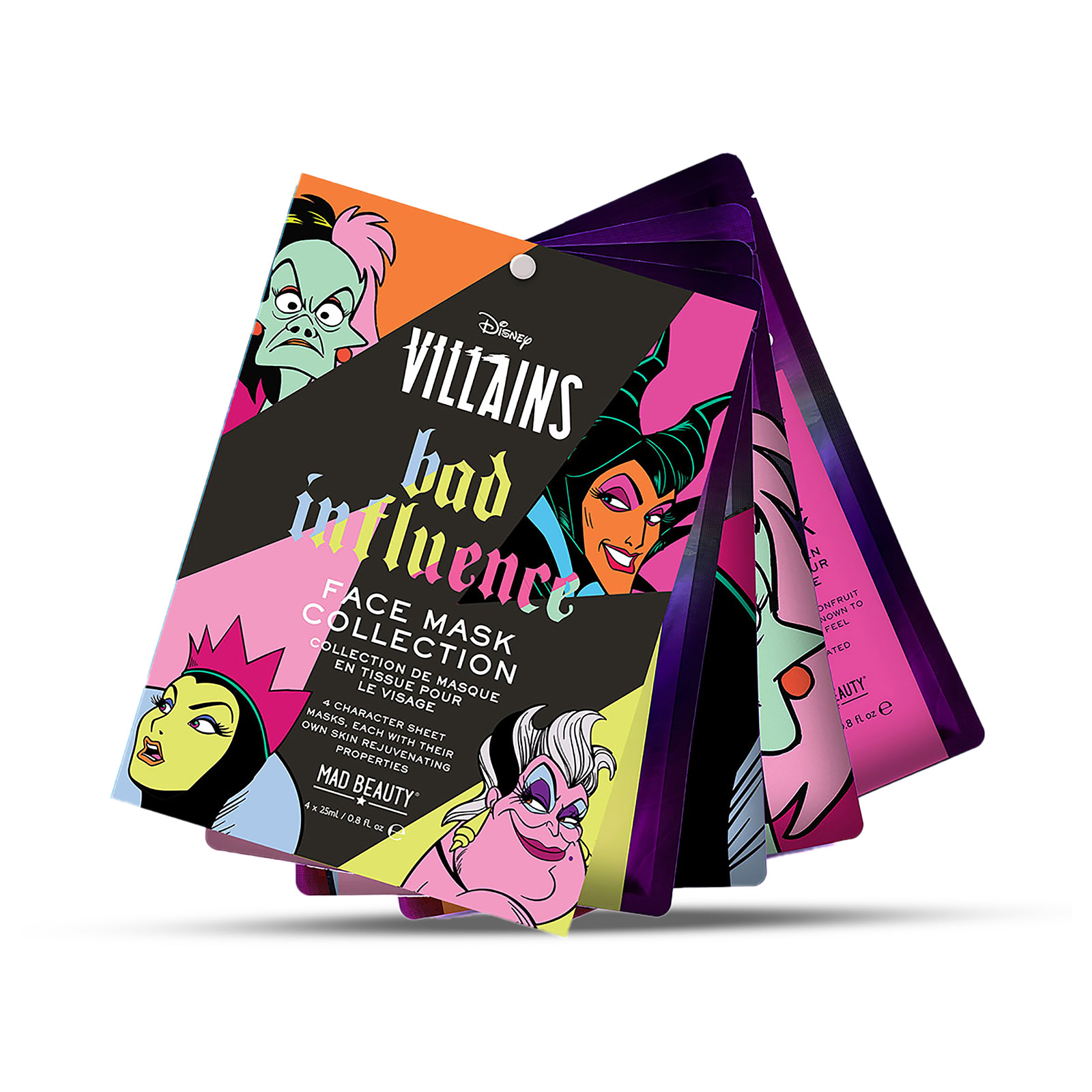 Disney Villains - Characters Sheet Masken 4er Set