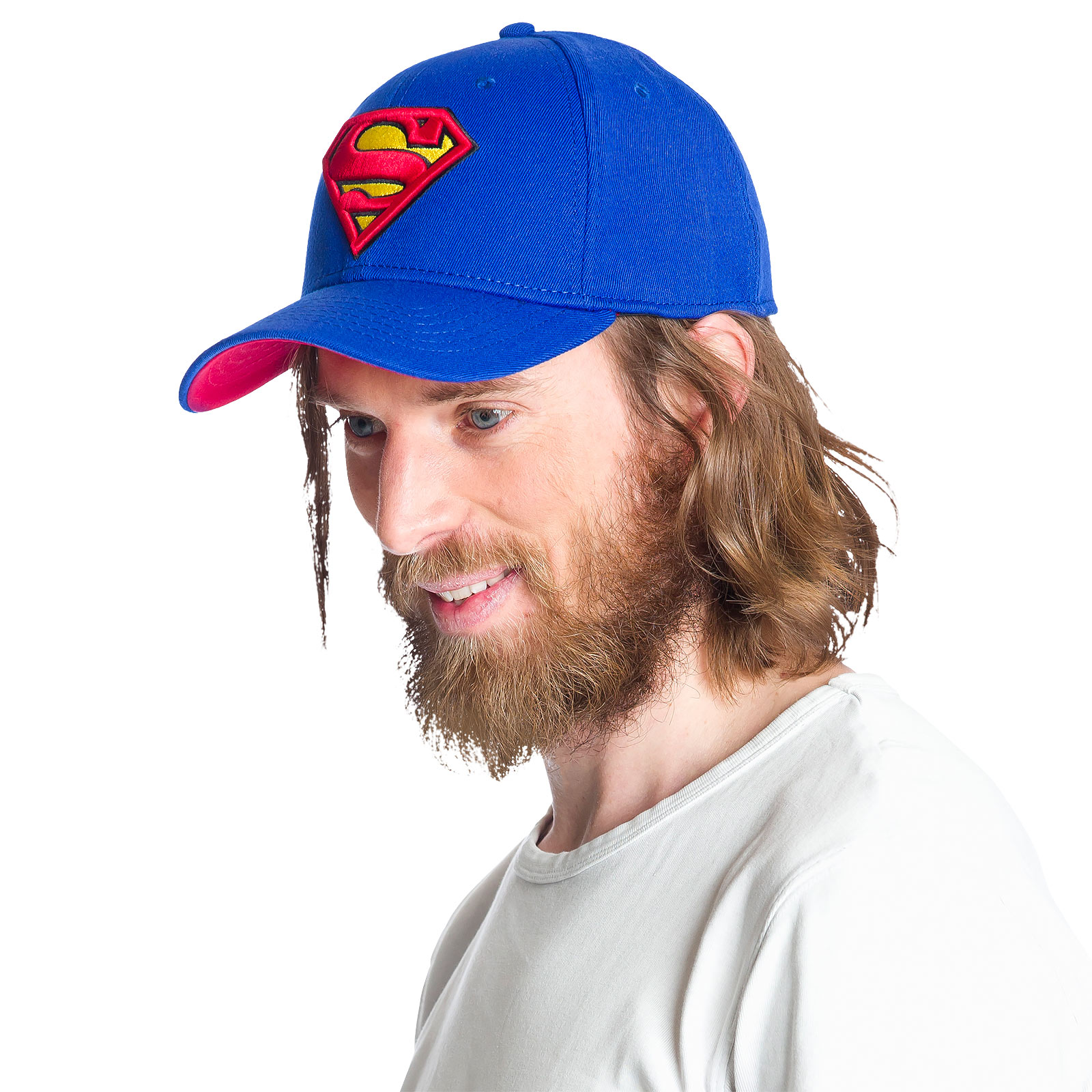 Superman - Logo Basecap blau
