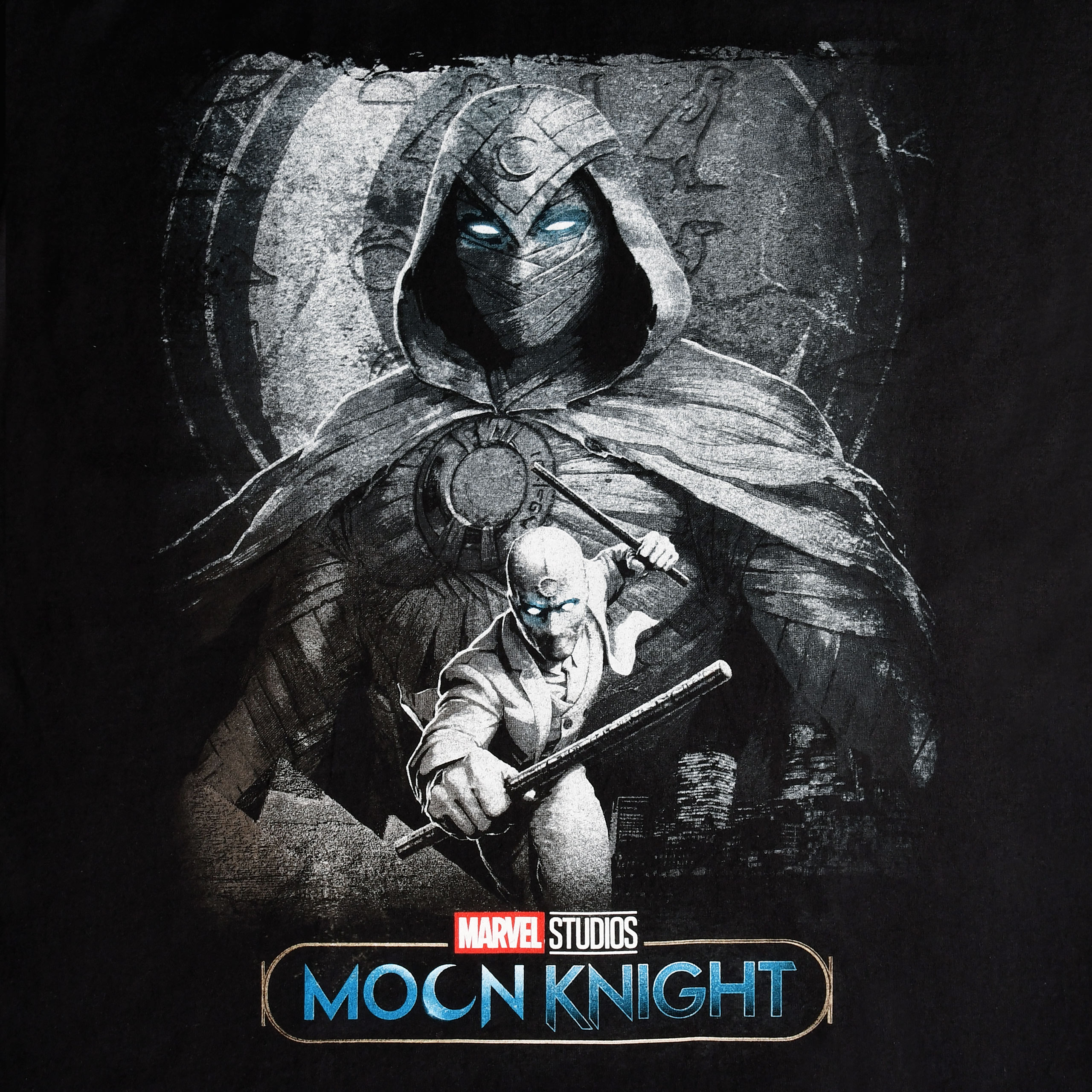 Marvel - Moon Knight Character T-Shirt schwarz