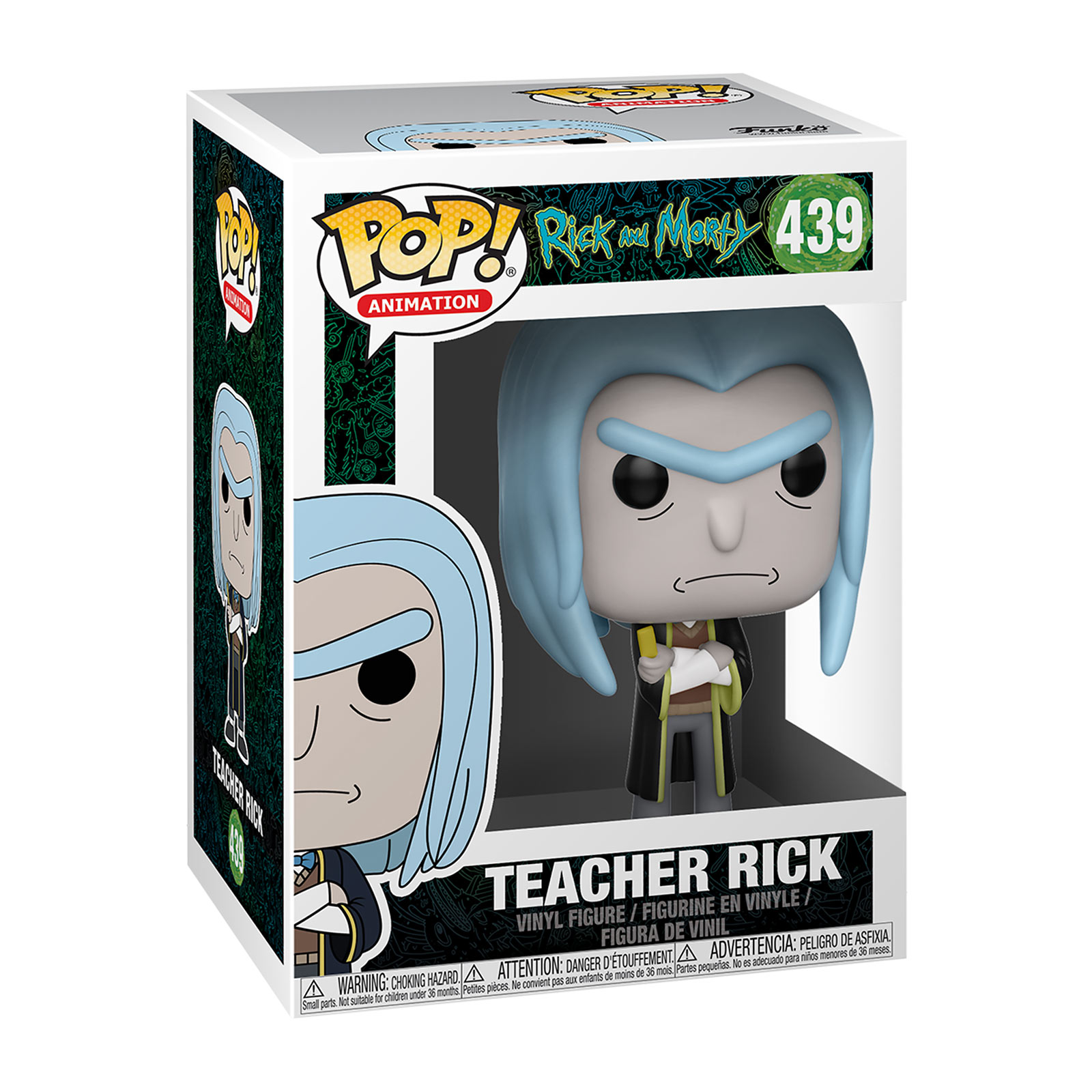 Rick and Morty - Teacher Rick Funko Pop Figur