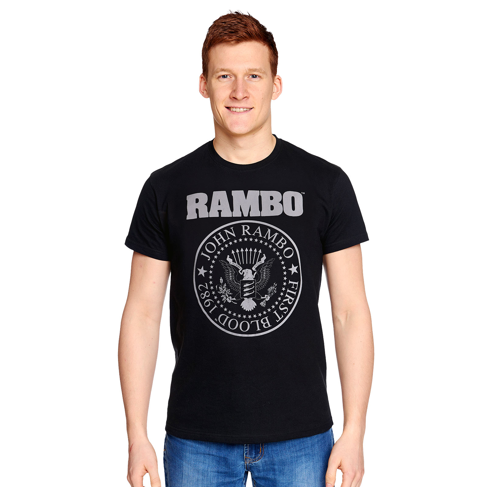 Rambo - First Blood Seal T-Shirt schwarz