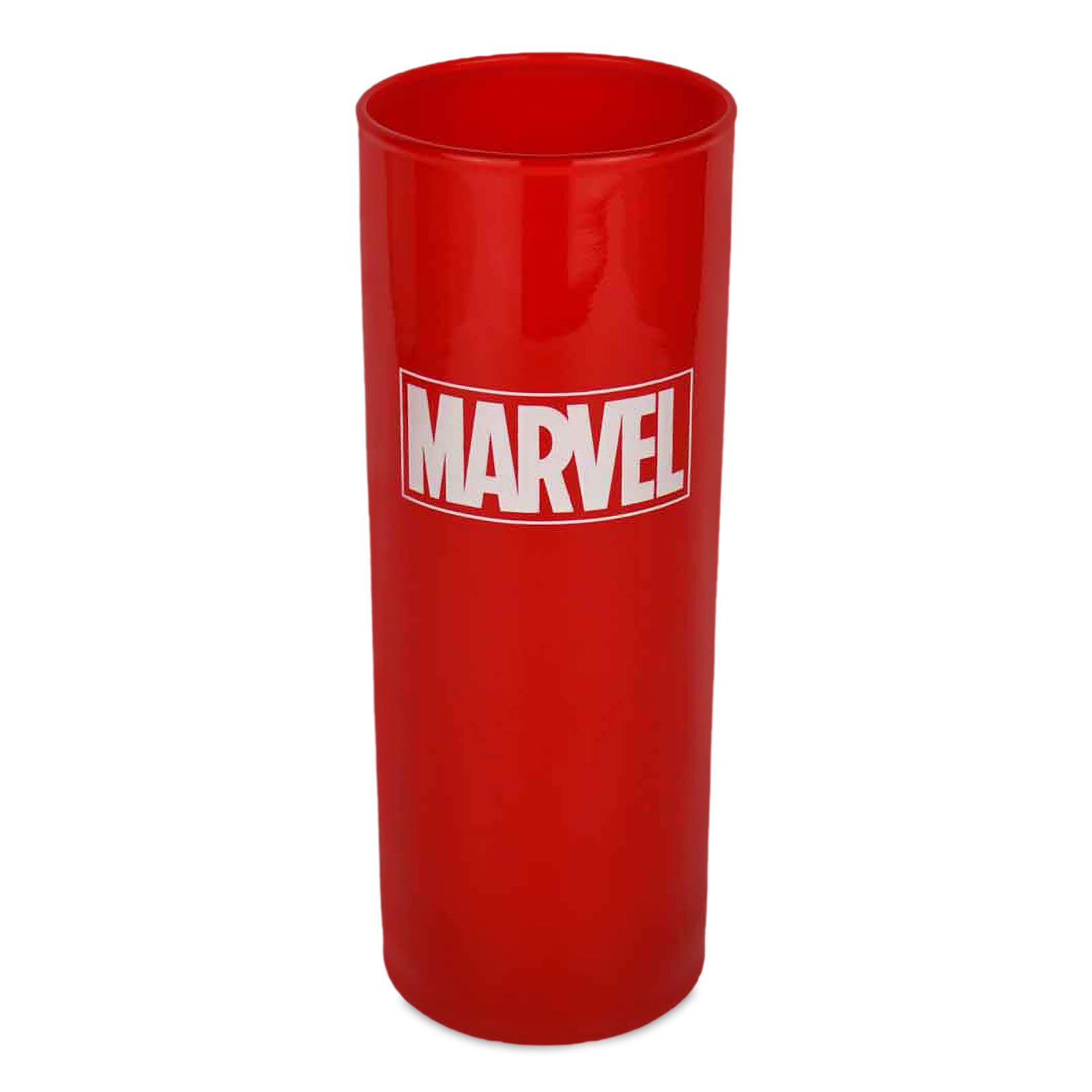 Marvel Logo Glas rot