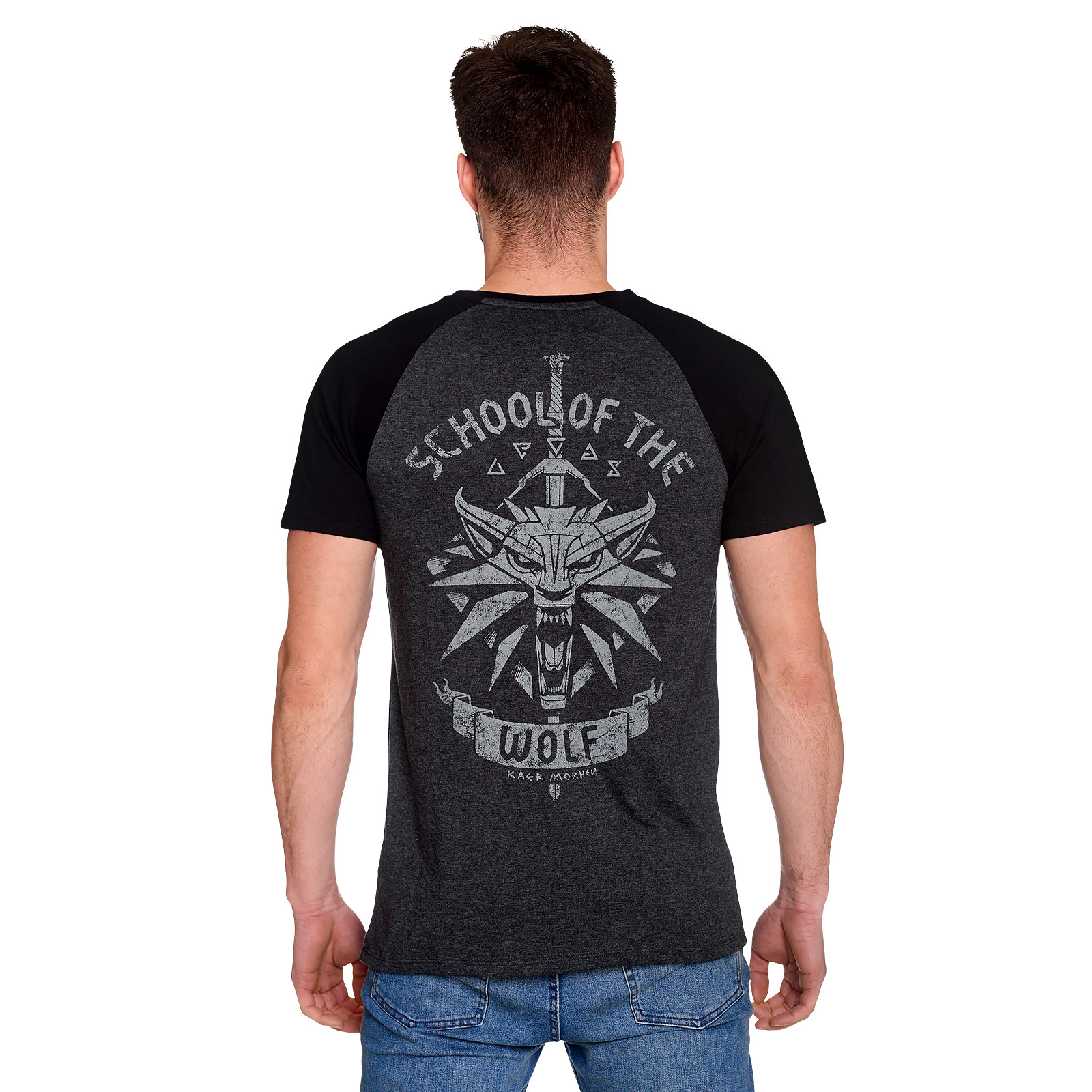 Witcher - School of the Wolf T-Shirt grau