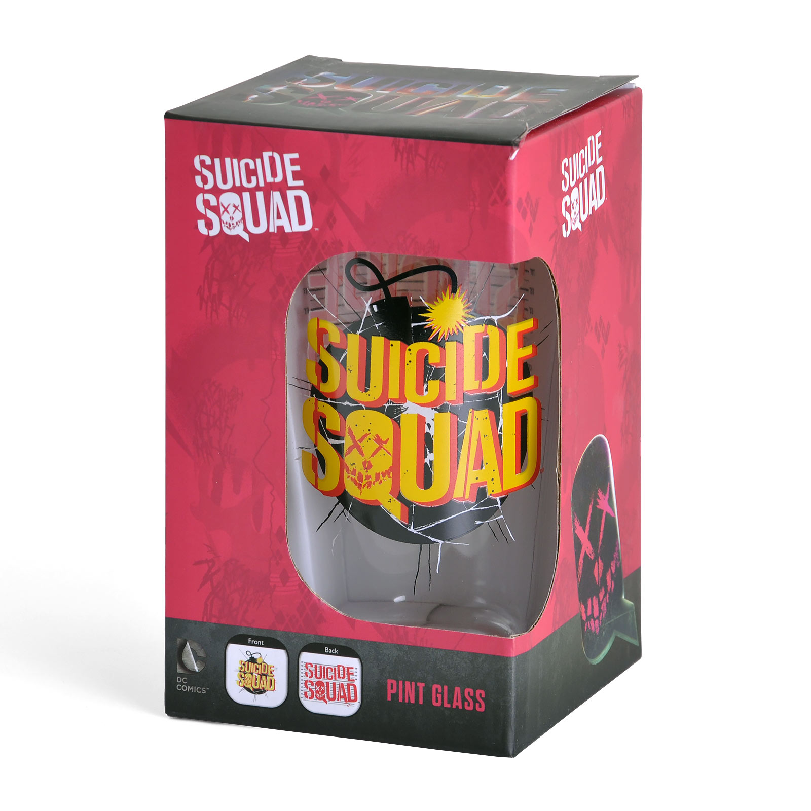 Suicide Squad - Bomb Glas