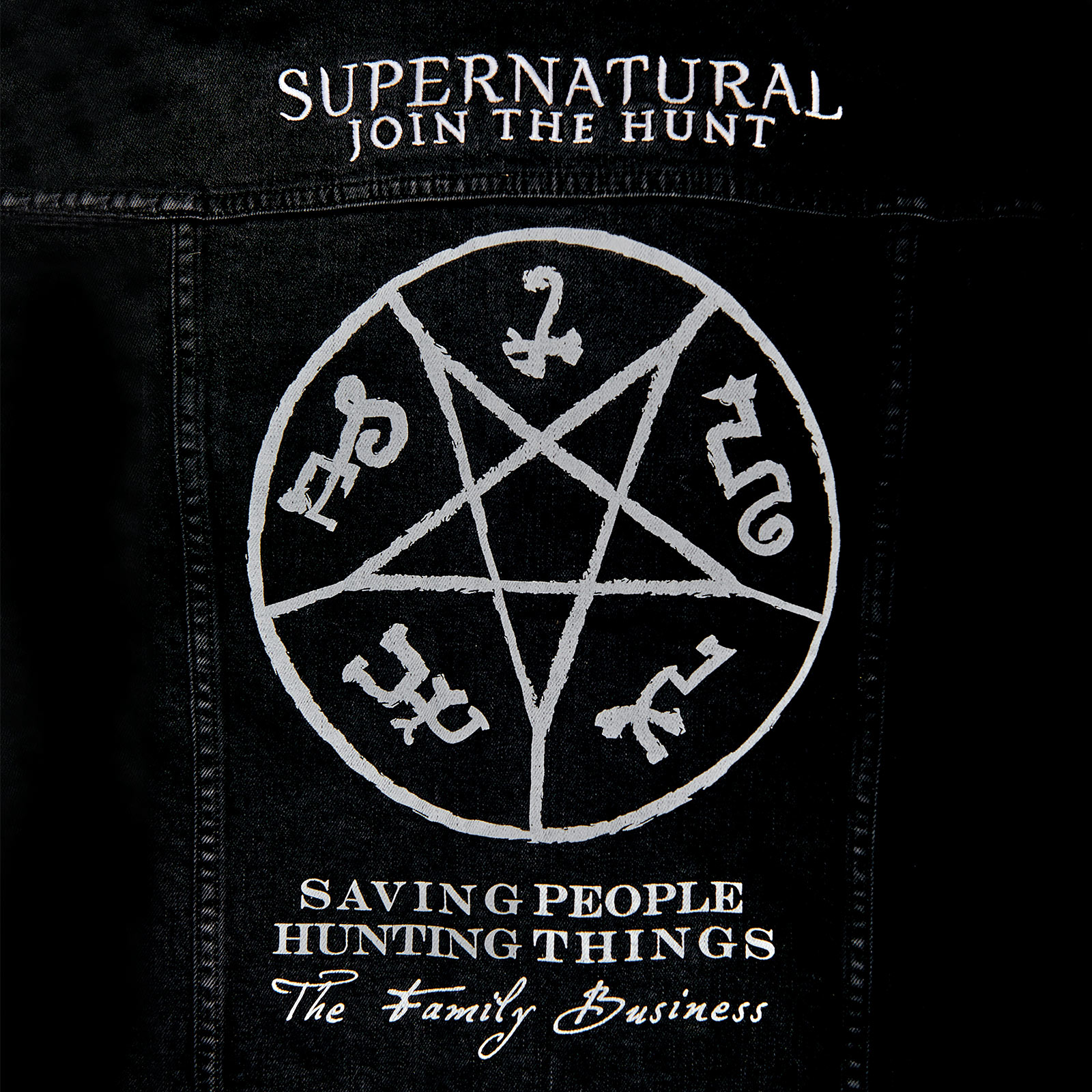 Supernatural - Teufelsfalle Jeansjacke Damen schwarz