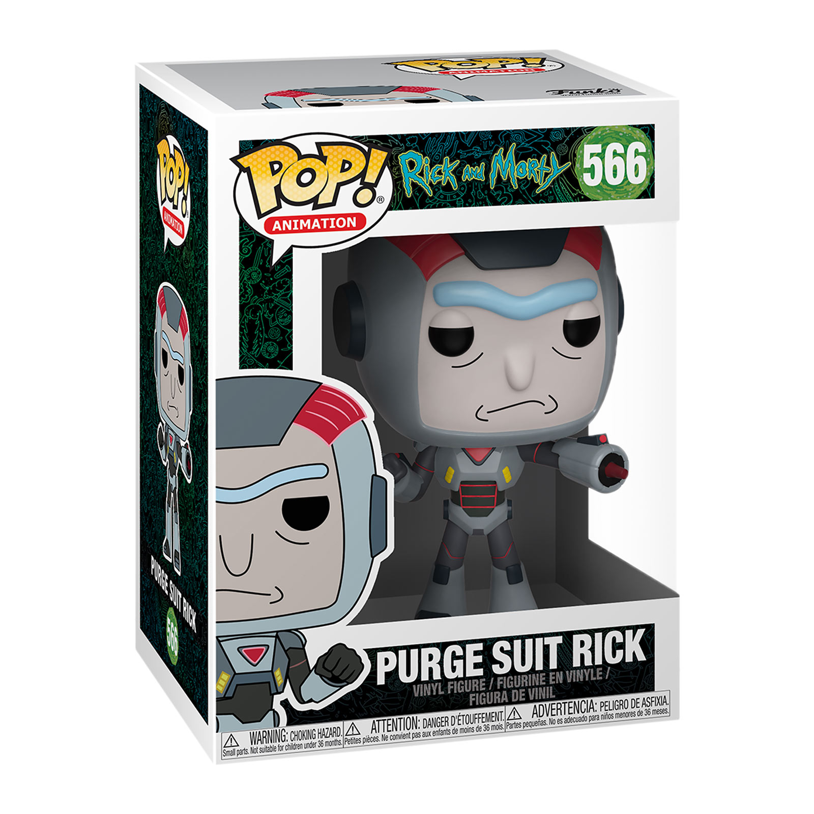 Rick and Morty - Purge Suit Rick Funko Pop Figur