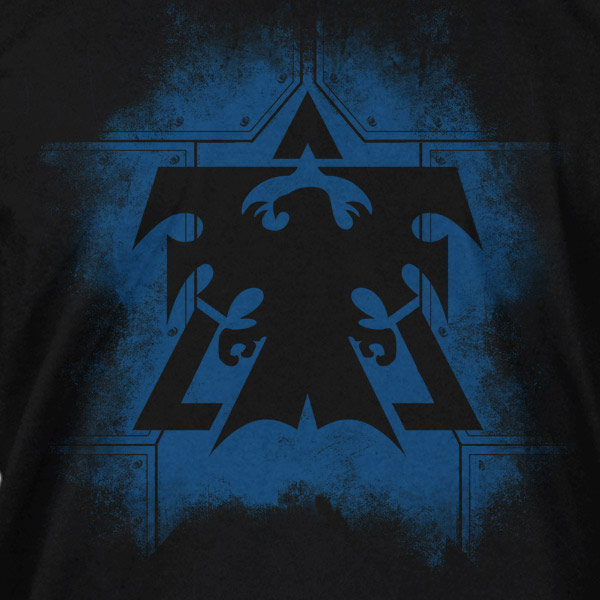StarCraft II - Terran Plates Logo T-Shirt