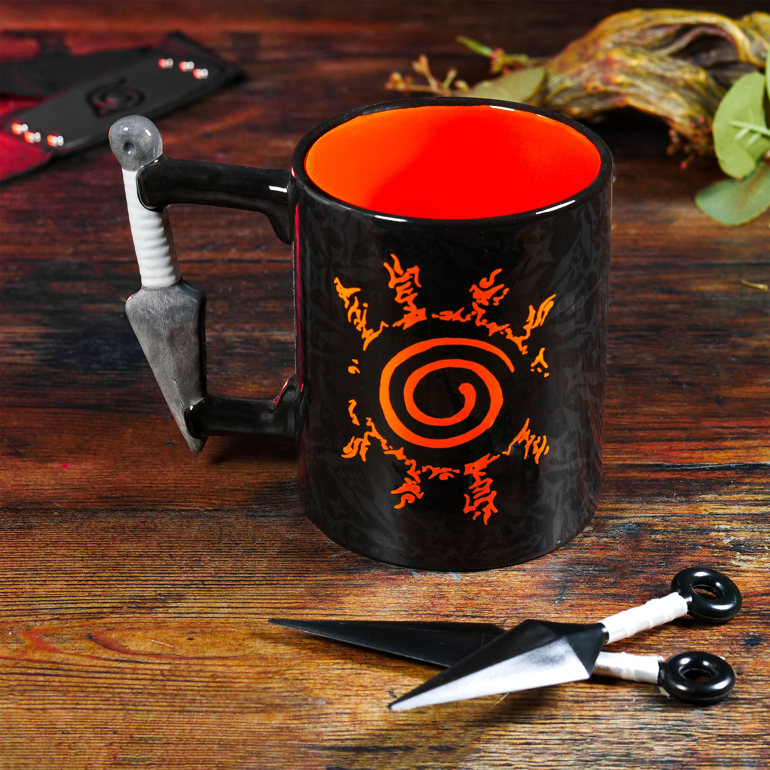 Naruto Shippuden - Kunai Konoha 3D Tasse