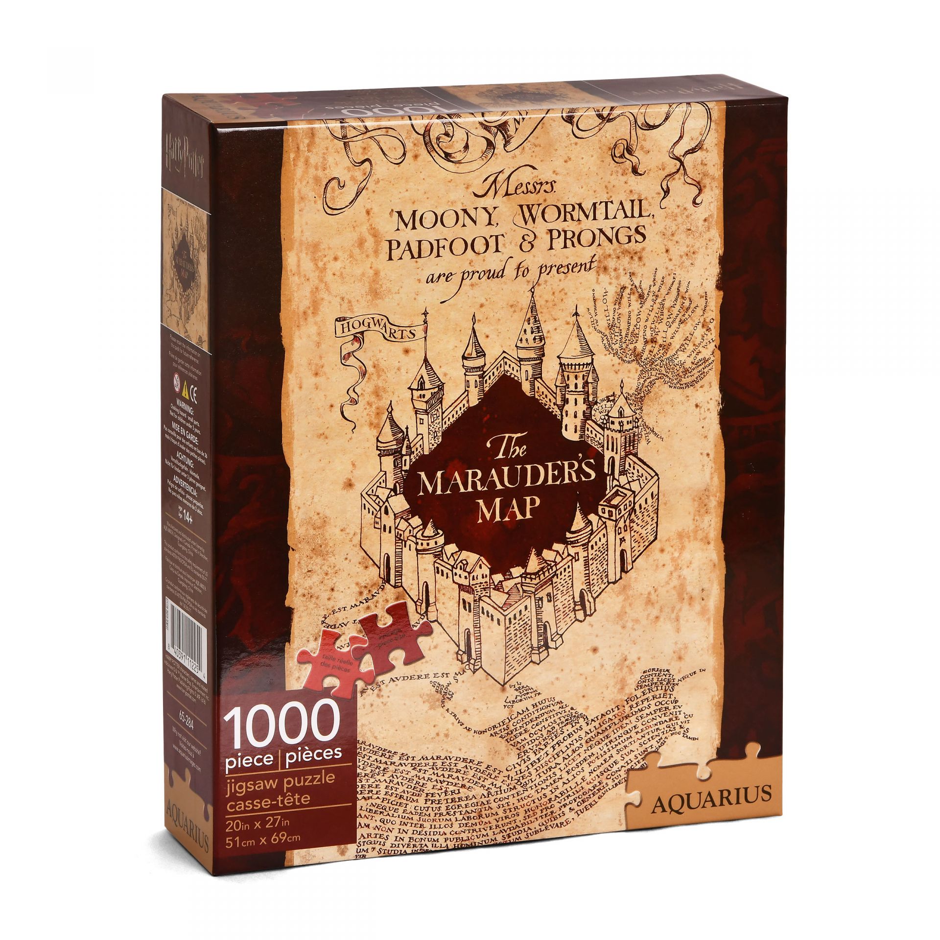 Harry Potter - Die Karte des Rumtreibers Puzzle 1000 Teile | Elbenwald